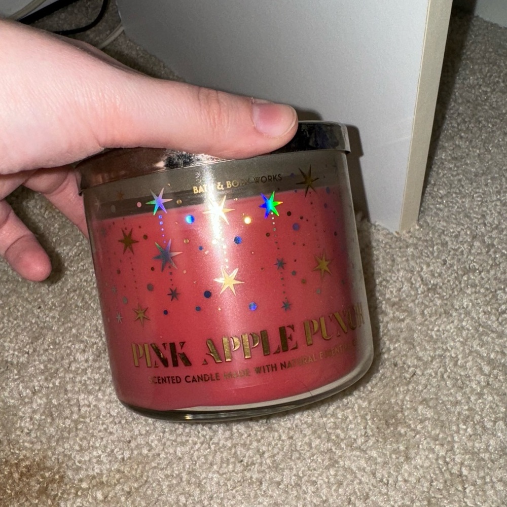 Bath & Body Works 3-wick Candle - Pink Apple Punch